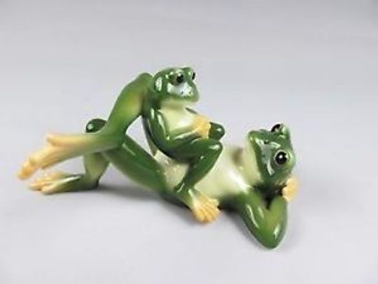 Žabák a syn 8,5 cm, Porcelán FRANZ