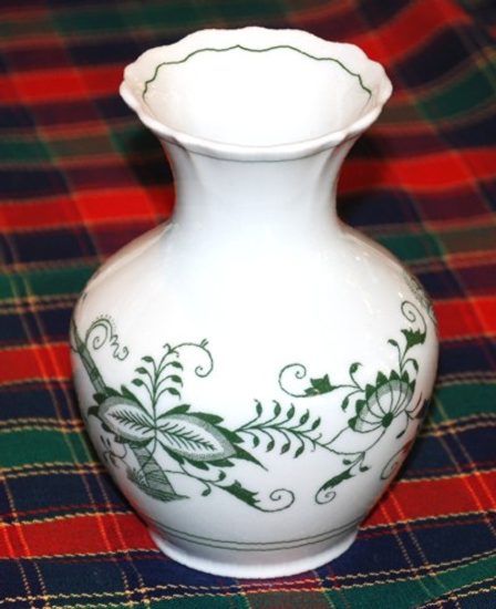 Váza 1210/2 20 cm, zelený cibulák, Český porcelán a.s.