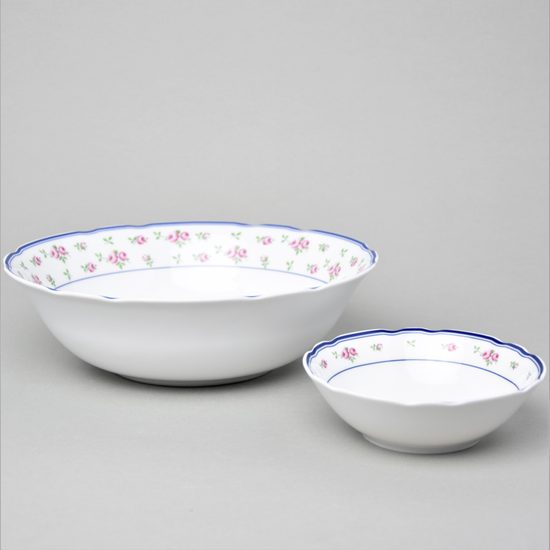 Kompotová souprava pro 6 osob, Thun 1794, karlovarský porcelán, ROSE 80283