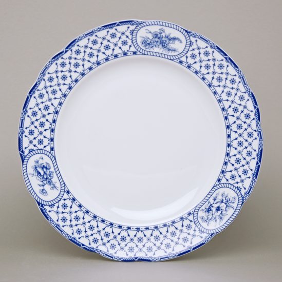 Rose 80090: Talíř mělký 25 cm, Thun 1794, karlovarský porcelán