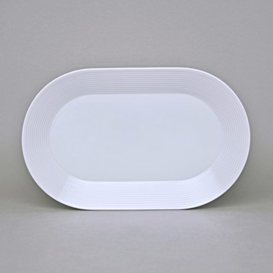 Mísa oválná 32 cm, Lea bílá, Thun karlovarský porcelán