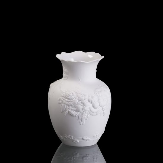 Váza 16,5 cm Flora, biskvitový porcelán, Kaiser 1872, Goebel