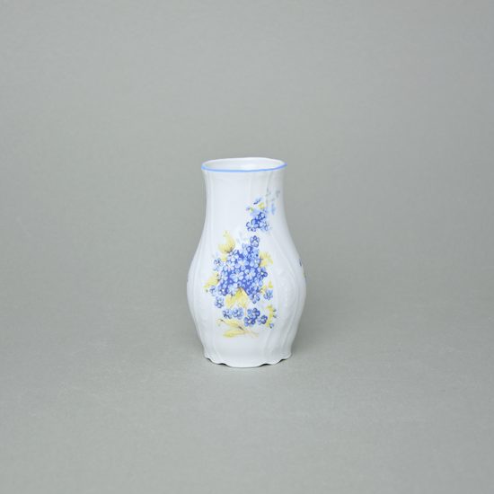 Váza 11,5 cm, Thun 1794, karlovarský porcelán, BERNADOTTE pomněnka