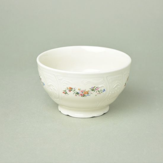 Miska na rýži 13 cm, Thun 1794, karlovarský porcelán, BERNADOTTE ivory + kytičky