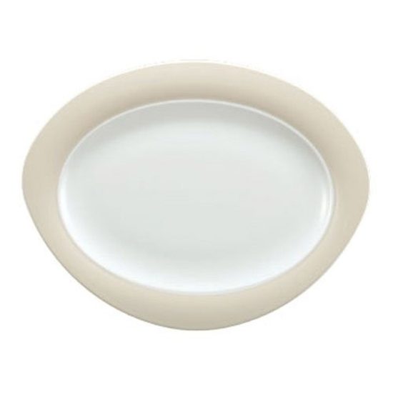 Podnos oválný 35 cm, Trio 23600 Vanilla, Porcelán Seltmann