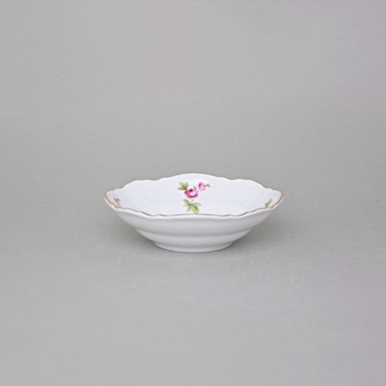 Miska 13 cm, Thun 1794, karlovarský porcelán, BERNADOTTE míšeňská růže