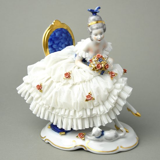 Buket 19 x 13 x 20 cm, Kurt Steiner, Porcelánové figurky Unterweissbacher