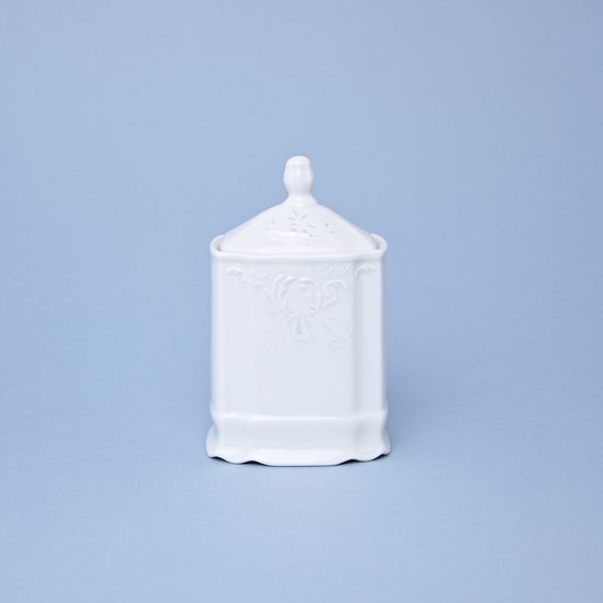 Mráz bez linky: Kořenka s víčkem 150 ml, Thun 1794, karlovarský porcelán, BERNADOTTE