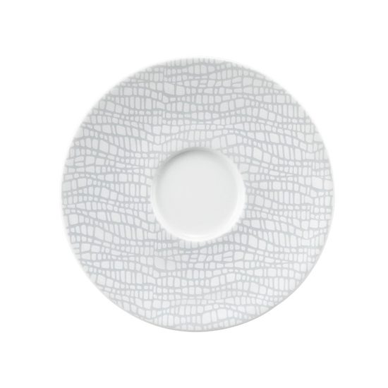 Podšálek 13,5 cm, Elegant Grey 25675, Porcelán Seltmann