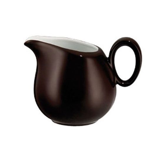 Mlékovka 0,23 l, Trio 23602 Dark Chocolate, Porcelán Seltmann