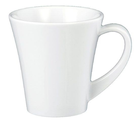 Šálek a podšálek Cappuccino, Modern Life UNI bílý, Porcelán Seltmann