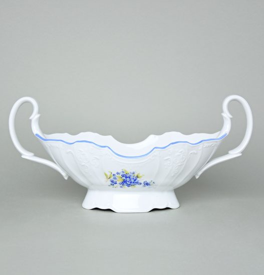 Mísa na ovoce s uchy 36 cm, Thun 1794, karlovarský porcelán, BERNADOTTE pomněnka