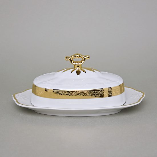 Máslenka na 250 g máslo, Marie Louise 88003, Thun 1794, karlovarský porcelán