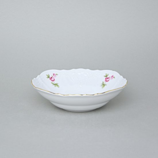 Miska 16 cm, Thun 1794, karlovarský porcelán, BERNADOTTE míšeňská růže
