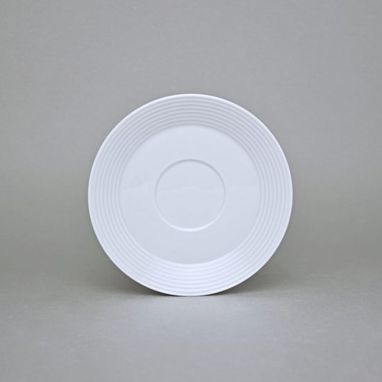 Podšálek 150 mm, Lea bílá, Thun karlovarský porcelán
