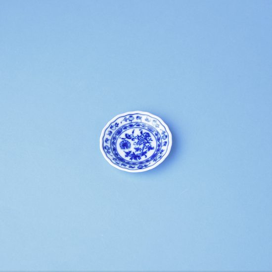 Talíř dezertní mini 6,5 cm, Cibulák, originální z Dubí