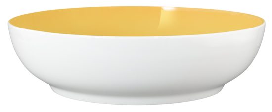 Liberty luční tráva: Mísa FOOD 25 cm žlutá, porcelán Seltmann