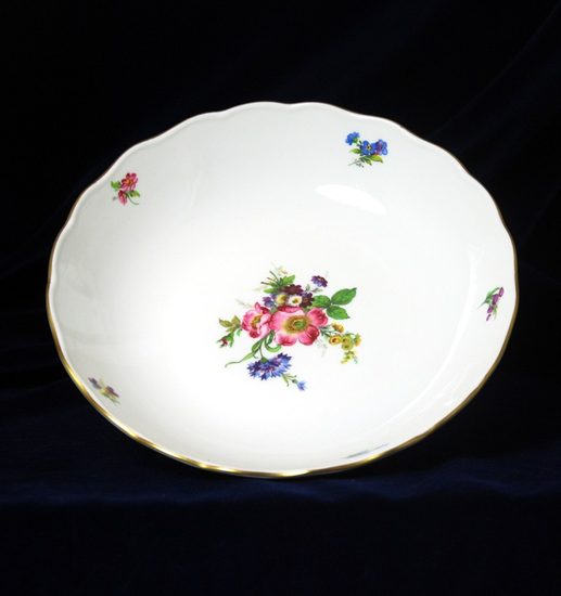 Mísa kompotová 24 cm, zlatá linka, Harmonie, Český porcelán a.s.