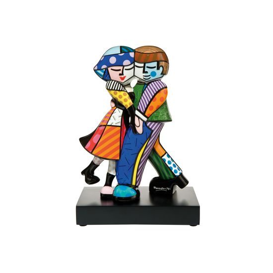 Figurka Cheek to Cheek (tvář na tváři), 16 / 9 / 23,5 cm, porcelán, R. Britto, Goebel