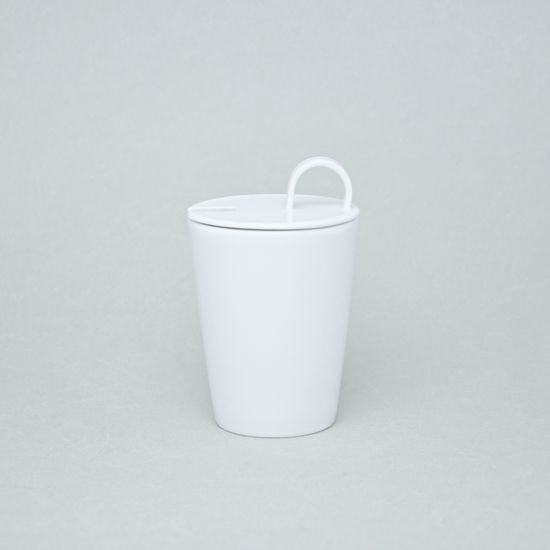 Bohemia White, Cukřenka 0,25 l, design Pelcl, Český porcelán a.s.