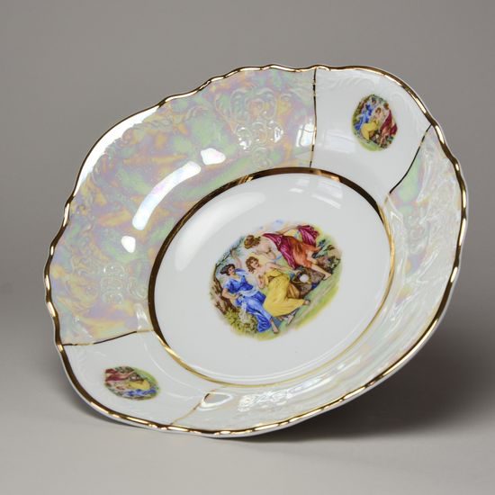 Tři Grácie: Mísa 25 cm, Thun 1794, karlovarský porcelán, BERNADOTTE