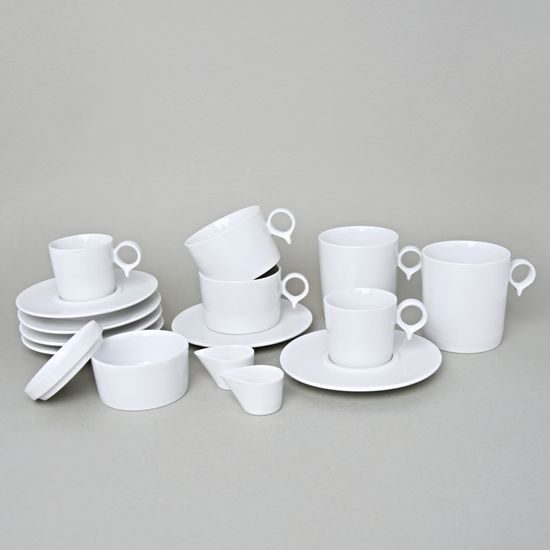 RESET, kávová / čajová souprava, design Tomáš Vrána, Český porcelán a.s.