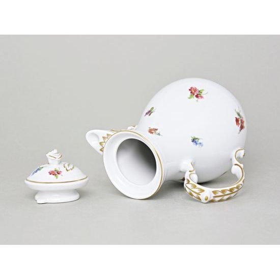 Konvice kávová s víčkem 0,60 l, Rakouská házenka, Český porcelán a.s.