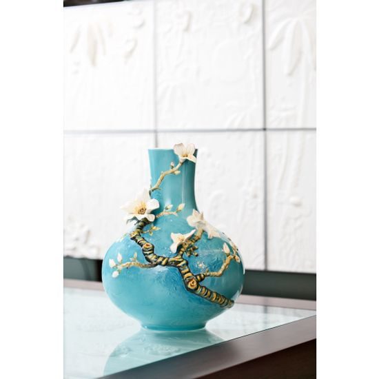 Váza Květ mandle 35 cm, porcelán, Van Gogh, porcelán FRANZ