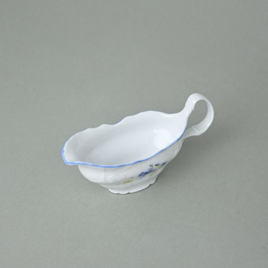 Omáčník/omáčníček 50 ml, Thun 1794, karlovarský porcelán, BERNADOTTE pomněnka