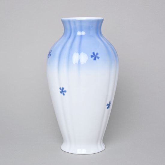 Váza 29,5 cm Rose, Thun 1794, karlovarský porcelán, BLUE CHERRY