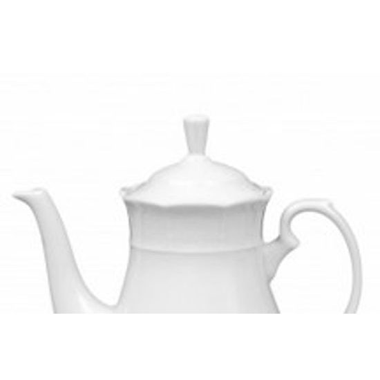 Víčko ke konvi kávové/ čajové 1,2 l, Thun 1794, karlovarský porcelán, NATÁLIE bílá