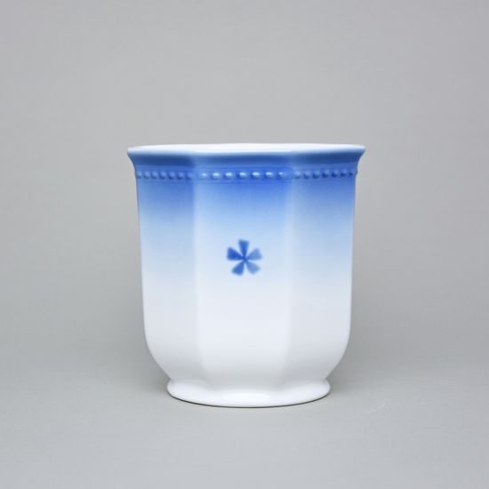 Obal na květináč 13,5 x 13,8 cm, Thun 1794, karlovarský porcelán, BLUE CHERRY