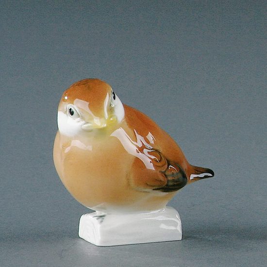 Ptáček 6,5 x 4,5 x 6,5 cm, Kati Zorn, Porcelánové figurky Unterweissbacher