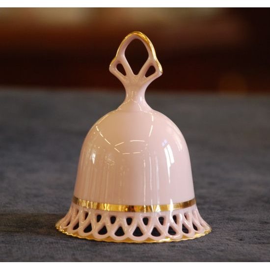 Zvonek, Byzant 403, Růžový porcelán z Chodova