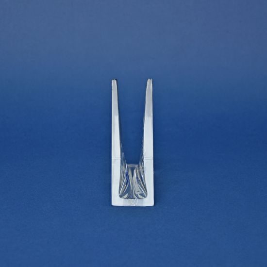 Stojánek na ubrousky, platinový pásek, 11,8 cm, Milan Mottl