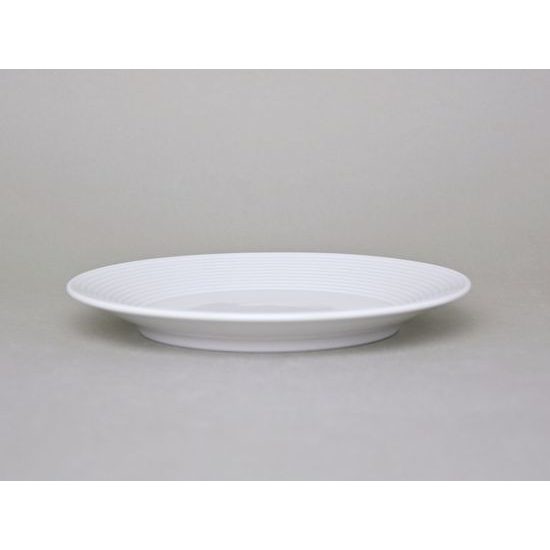 Talíř dezertní 19 cm, Lea bílá, Thun karlovarský porcelán