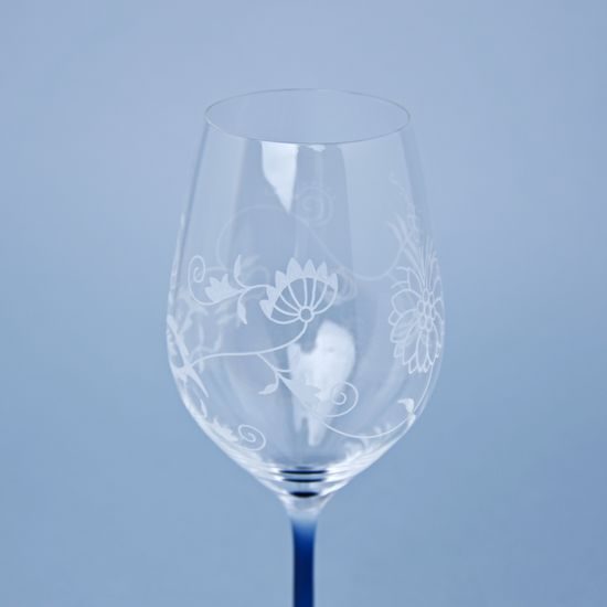 Celebration - Cibulák - Broušené skleničky na bílé víno 360 ml, 6 ks