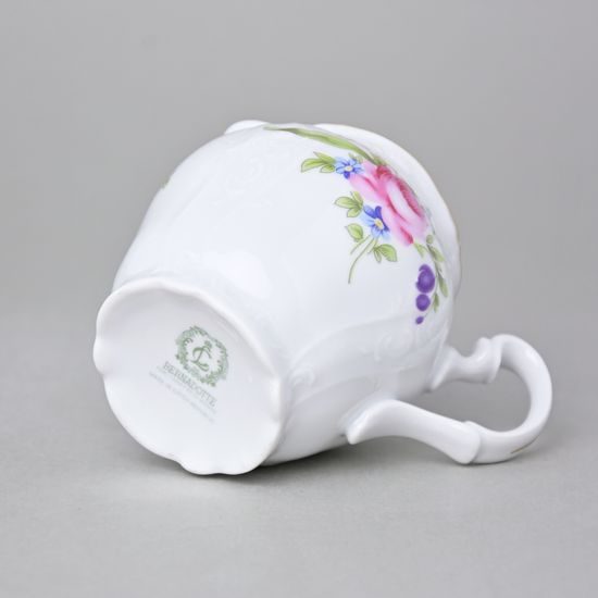Mlékovka 250 ml, Thun 1794, karlovarský porcelán, BERNADOTTE míšeňská růže