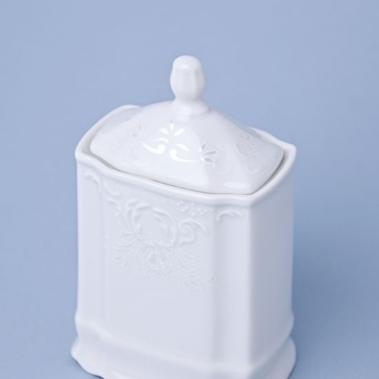 Mráz bez linky: Kořenka s víčkem 150 ml, Thun 1794, karlovarský porcelán, BERNADOTTE