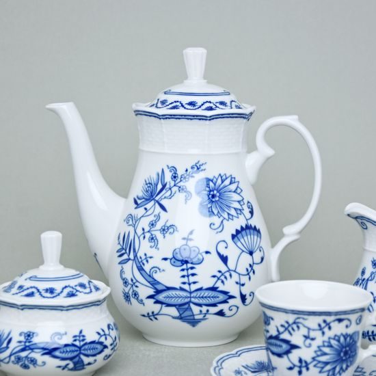 Kávová souprava pro 6 osob, Thun 1794, karlovarský porcelán, NATÁLIE cibulák