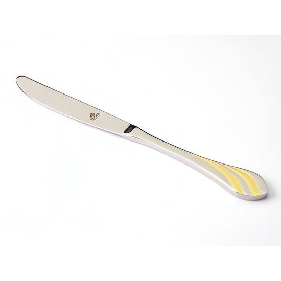 MELODIE pozlacená: Nůž jídlení, 212 mm, Příbory Toner