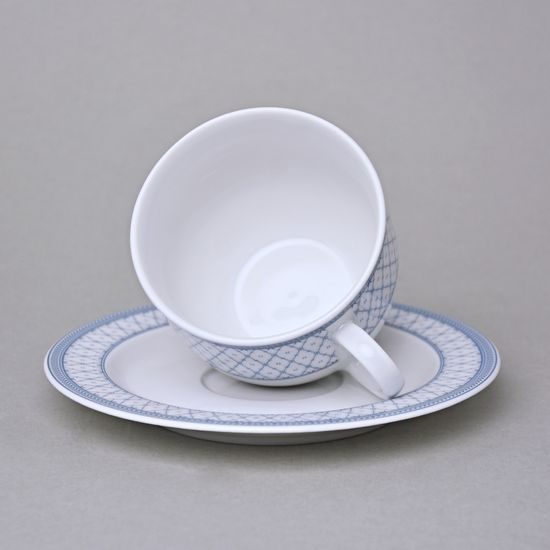 Šálek kávový 165 ml a podšálek 13,5 cm, Thun 1794, karlovarský porcelán, OPÁL 80144