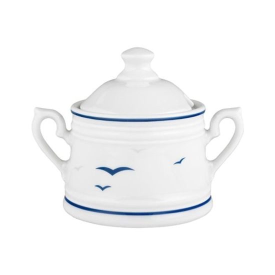 Cukřenka 0,18 l, Worpswede 4164 Rügen, Královský porcelán Tettau