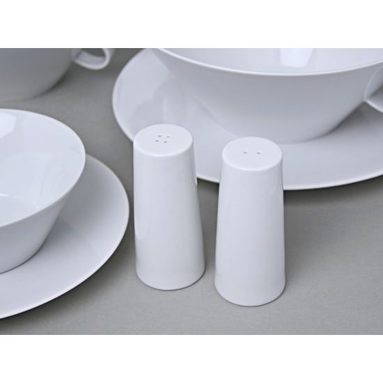 Bohemia White, Jídelní souprava pro 6 osob, design Pelcl, Český porcelán a.s.