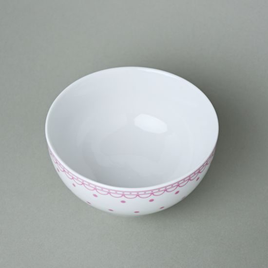 Tom 30357b0 růžový: Miska Vital 14,5 cm 600 ml, Thun 1794, karlovarský porcelán