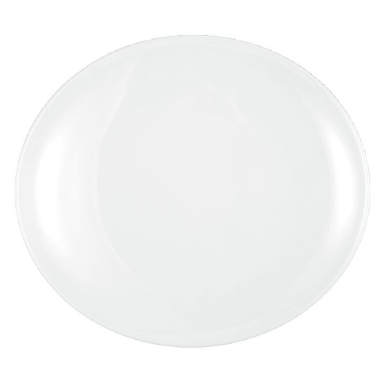 Talíř oválný mělký 34 cm, Modern Life UNI bílý, Porcelán Seltmann