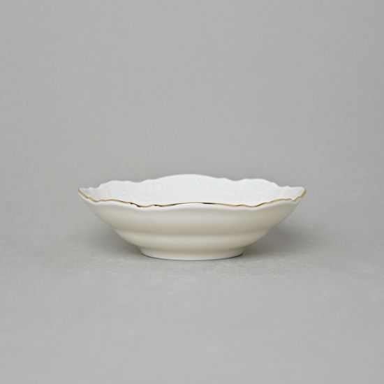 Miska 13 cm, Thun 1794, karlovarský porcelán, BERNADOTTE ivory + zlato