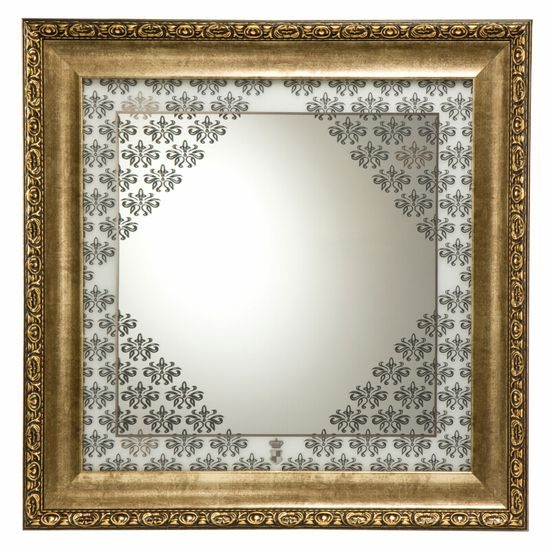 Zrcadlo Floral 45 x 45 cm, sklo, Château, Goebel Artis Orbis