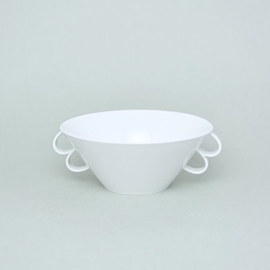 Bohemia White, Mísa hluboká malá 20 cm (1 l), design Pelcl, Český porcelán a.s.