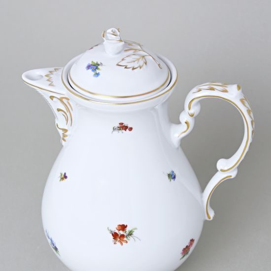 Konvice kávová s víčkem 1,55 l, Rakouská házenka, Český porcelán a.s.